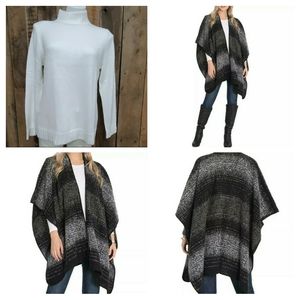 🆕️ 🏷Talbots Sweater & Blanket Wrap